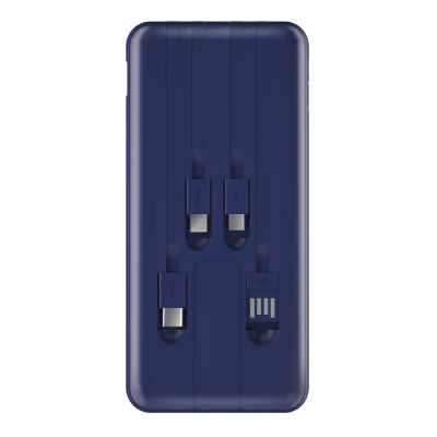 POLLY POWERBANK LACİVERT 10.000 MAH 22,5W PD HIZLI ŞARJ 15,5W MAGSAFE - 2